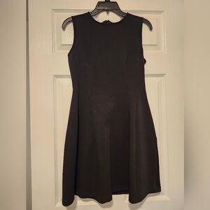 PrettyGarden Black Sleeveless A-Line Cotton Blend Dress Size Small